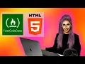 Learning basic HTML and HTML5 with FreeCodeCamp