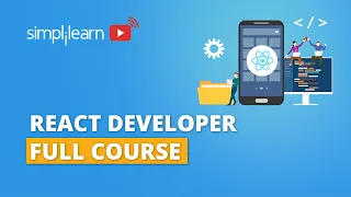 React Developer Course ReactJS Full Course React Tutorial For Beginners React js Simplilearn