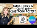 Use ChatGPT and Magic Layers in Canva to Create Custom Classroom Posters in Minutes Teacher Hack