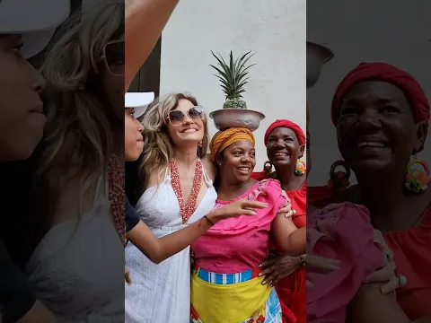 Cartagena🇨🇴La alegría!Mi gente!- Aura Cristina Geithner #auracristinageithner #soycafe #cartagena