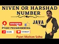 Java Niven Number Harshad Number Write a program to check whether a given number is Niven or not