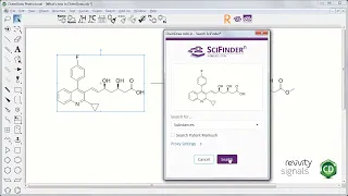 ChemDraw SciFindern integration Revvity Signals