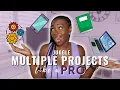 MANAGE MULTIPLE PROJECTS like a PRO 10 Tips