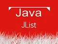 Aula de Java 090 - JList componente de lista