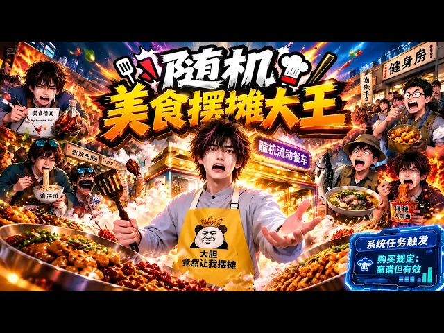 随机美食摆摊大王
