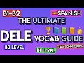 DELE Exam PREP 100 Advanced Spanish Phrases Connectors B1-B2 Formal Spanish Vocabulary