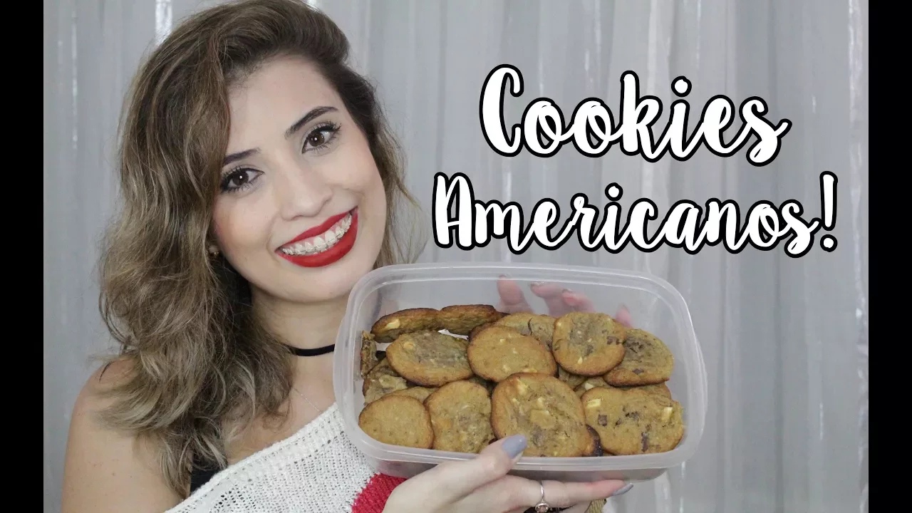 RECEITA DE COOKIES AMERICANOS MR CHEENEY PAULA VANESSA