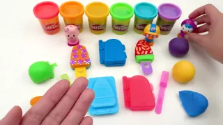 Play-Doh Ice Cream Shop Pretend Play 🍦 | Learn Colors with Pororo & Friends