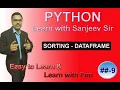 Sorting DataFrame in Pandas