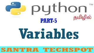 5 - Variables in Python Python Tutorial in Tamil