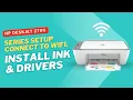 HP DeskJet 2700 Series Setup Connect to WiFi Install Ink Drivers