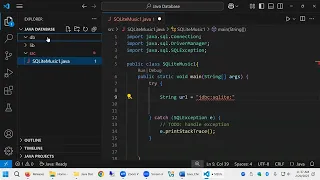 Java SQLite Database Tutorial 1 2 and 3