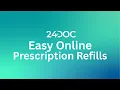 Easy Online Prescription Refills 24hrdoc