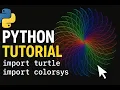 Draw Beautiful Flowers with Python Turtle in 2025 Step-by-Step Coding Tutorial