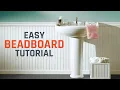 How to Install Beadboard or Wainscoting