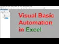 Visual Basic Automation VBA Step By Step Excel Tutorial Part