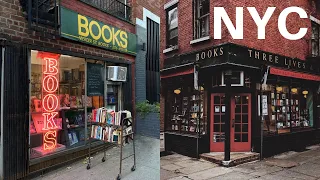 independent bookstore shopping in new york city nyc vlog