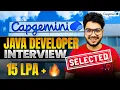 Capgemini Java Developer Interview Experience Questions