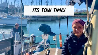 TOWED TO THE HAUL OUT CRANE S1 E10