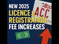 NEW 2025 Alberta Licence Registration Fee Increases What You ll Actually Pay Now
