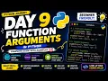 Python Day 9 Function Arguments in Python Positional Keyword Default