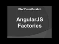 14 StartFromScratch AngularJS Factories