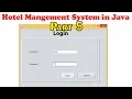 Build Hotel Management System Java Swing Projects Full Tutorial with Source Code Part 5