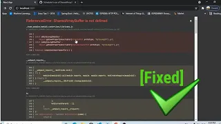 How to solve SharedArrayBuffer problem in react