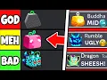 Blox Fruits Rank ALL FRUITS for 24 HOURS