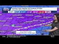 SNOW TOTALS Weekend storm could dump 1-2 inches per hour in Pa