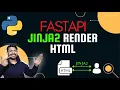 FastAPI Server HTML response using Jinja2 - Ultra Fast