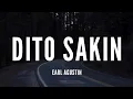 Lagu Dito Sakin - Earl Agustin [Lyrics]