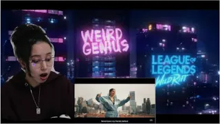Download 🇲🇦 REACTS TO ALL IN - Weird Genius ft. Tabitha Nauser | League of Legends: Wild Rift MP3