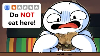 animating 1 star fast food reviews