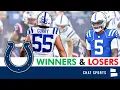 Indianapolis Colts WINNERS LOSERS After Tie vs Patriots Ft Anthony Richardson And Caden Curry