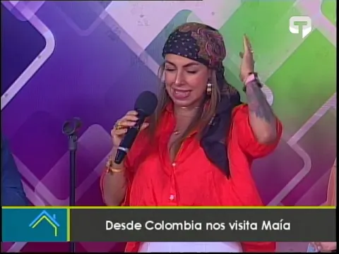 Desde Colombia nos visita Maía