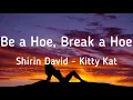 Shirin David x Kitty Kat - Be a Hoe, Break a hoe (lyrics)