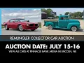 Remlinger Collector Car Auctions July 15th - 16th Lincoln NE
