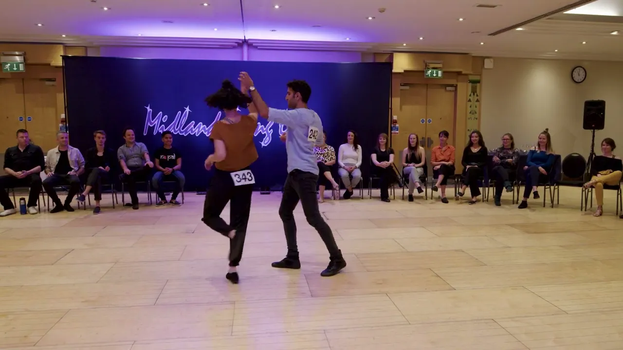 Alon Samuel & Nicola Guderley -  Intermediate Jack&Jill Finals - Midland Swing Open 2022