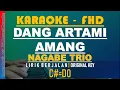 Download Lagu KARAOKE DANG ARTAMI AMANG | Nagabe Trio Original Key