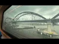 Traveling over Old Portal Bridge Span Eastbound - Portal North Bridge Construction Progress 26