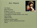 Hail Mary (Italian)/Ave Maria (Italiano)
