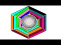 Geometric Art Design Optical Illusion Art xRay Pixy