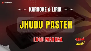 jhuduh pasteh karaoke lagu madura lagu duet romantis cover korg pa 700