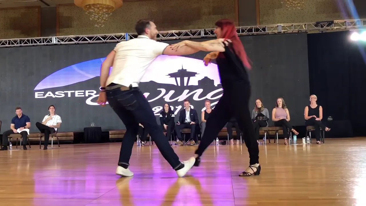 Seattle Easter Swing 2019 Champions JnJ Sean McKeever & Larisa Tingle