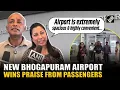 WATCH Passengers praise world-class facilities at New Alluri Sitarama Raju airport