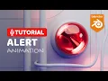 Blender 3D Alert Light Animation Tutorial Polygon Runway