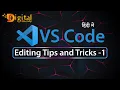 4 Visual Studio Code Tips and Tricks Shortcut Keys in English Part-1