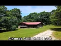 Arkansas Cabins On 30 Acres Creek Front House AR Real Estate Aspen Mansions Izard County