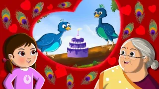 नानी तेरी मोरनी को मोर ले गए 🦚 | Nani Teri Morni | Hindi Rhymes for Kids | NooNoo Kids